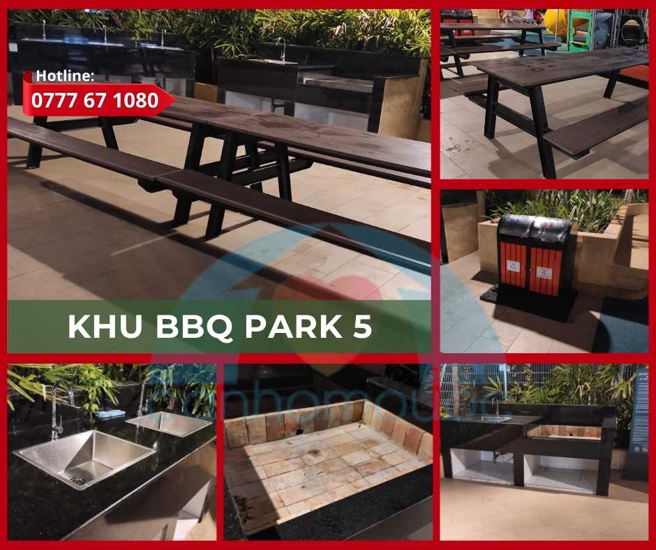 Khu BBQ Thap C5 (Park 5) tai Picity High Park quan 12