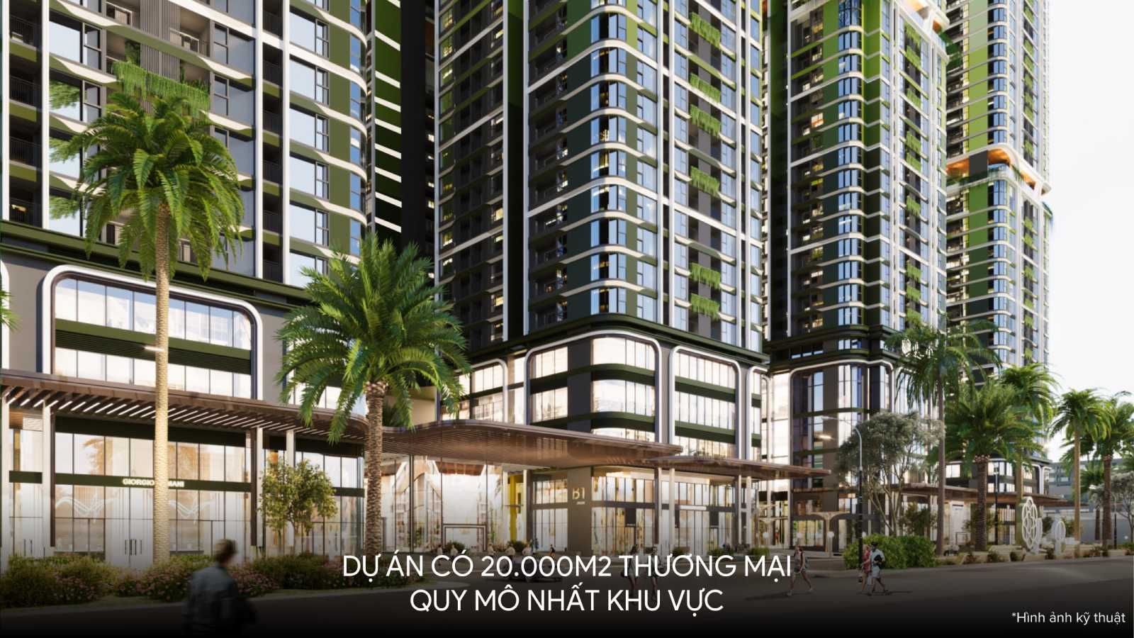 20000 m2 shophouse thương mại khối đế
