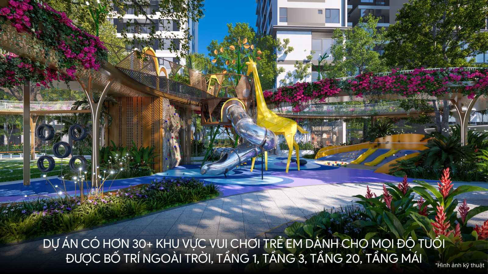 30 khu vui chơi trẻ em la pura