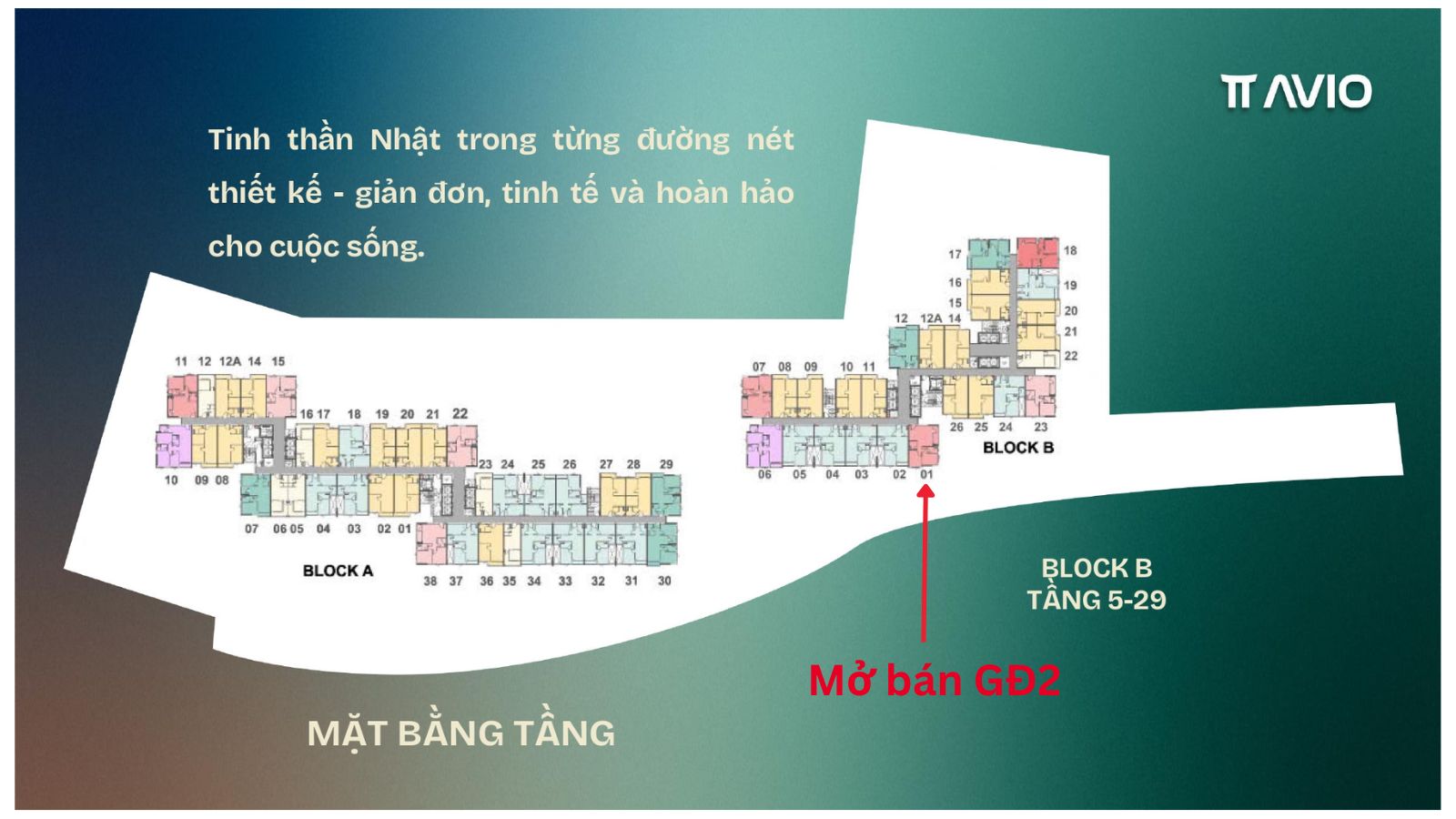 Mặt bằng tổng thể khu căn hộ TT Avio Dĩ An