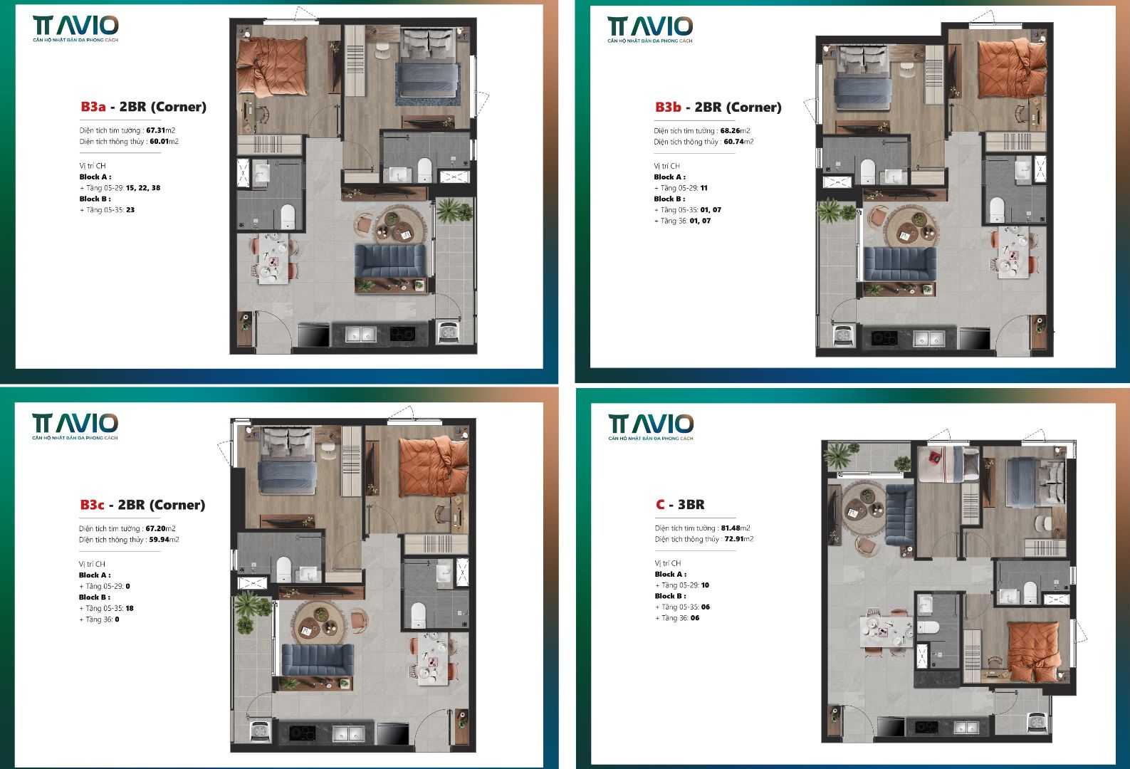 Thiết kế căn hộ góc