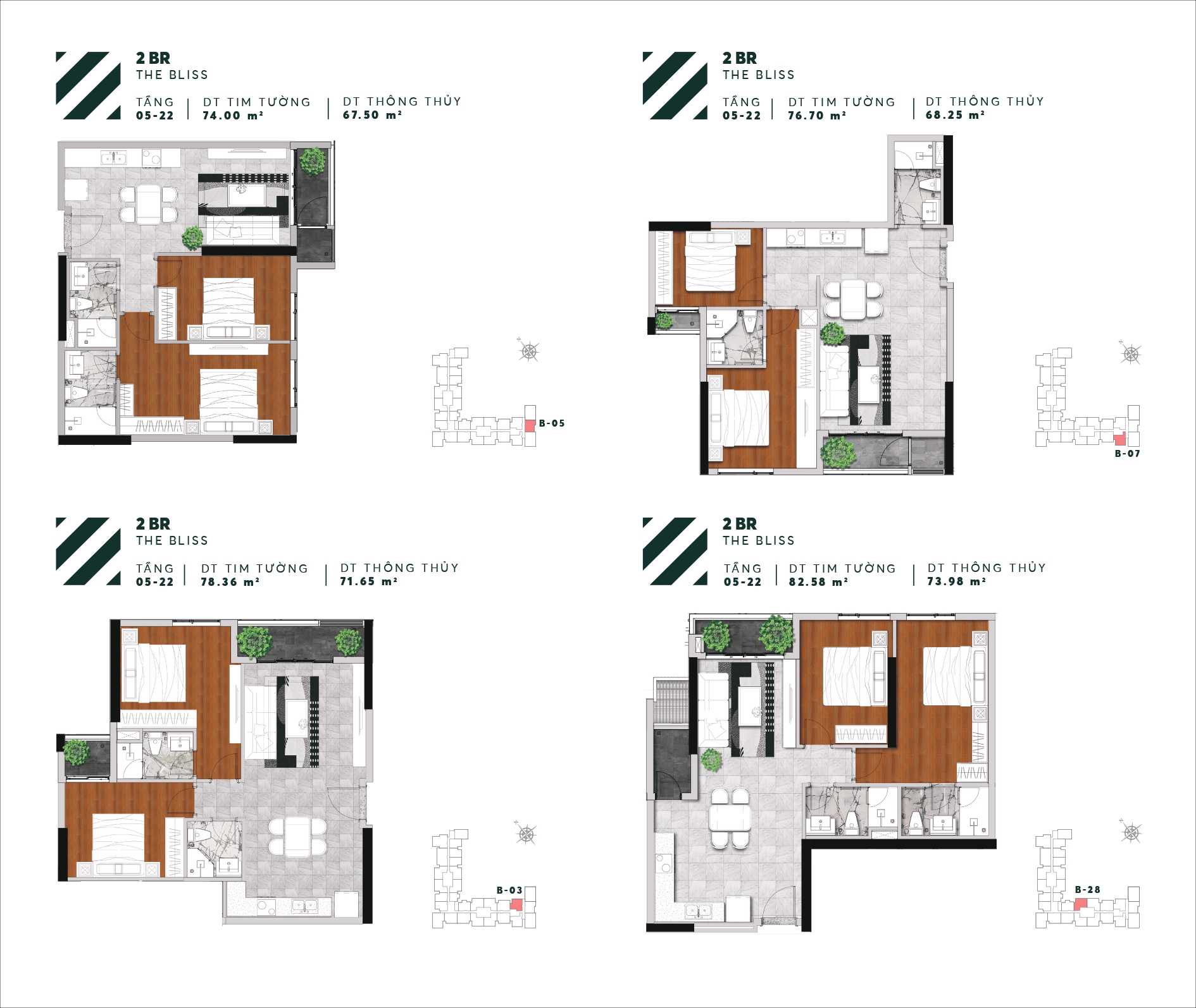 Thiết kế căn hộ Urban Green căn 03 05 07 28
