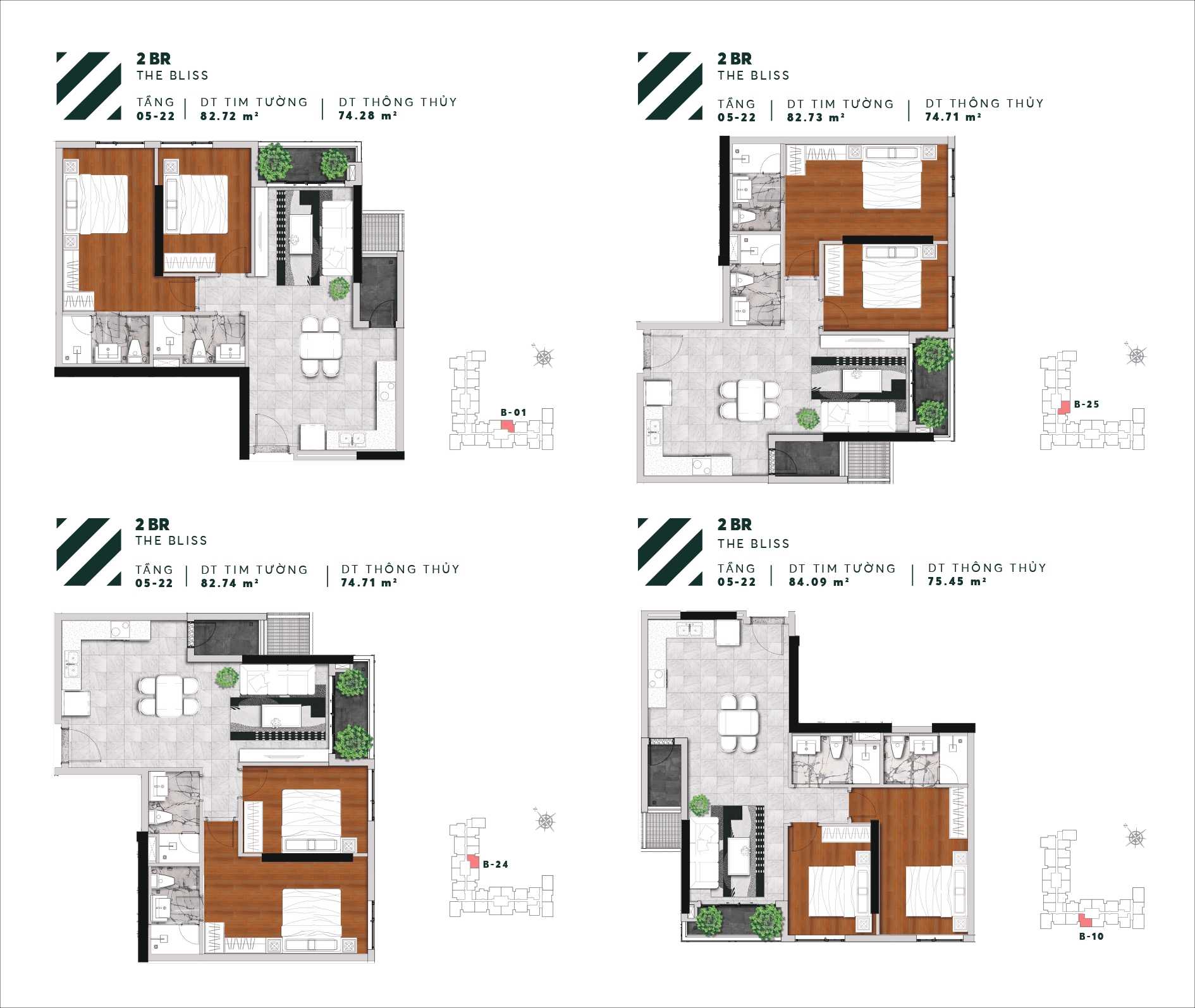 Thiết kế căn hộ Urban Green căn 01 10 24 25