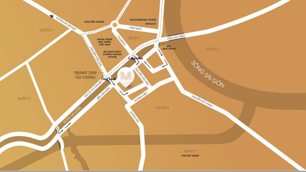 Vi tri can ho millennium