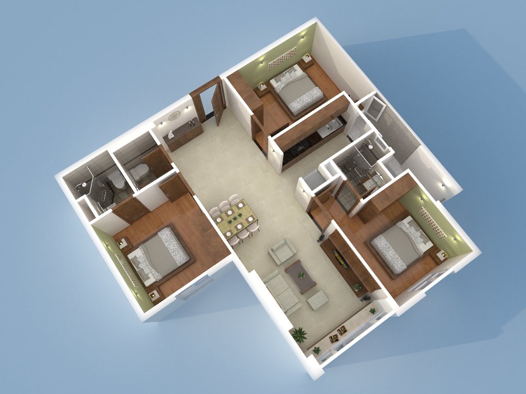 Saigonres Nguyễn Xí Căn hộ 2PN 92m