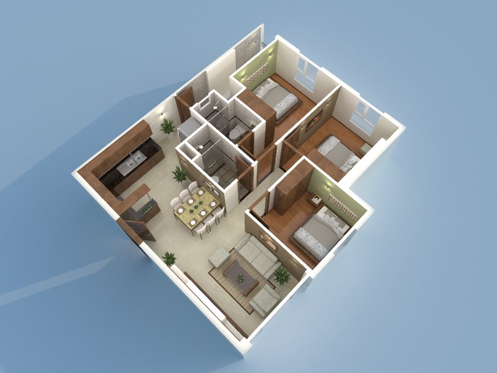 Saigonres Nguyễn Xí Căn hộ 3PN